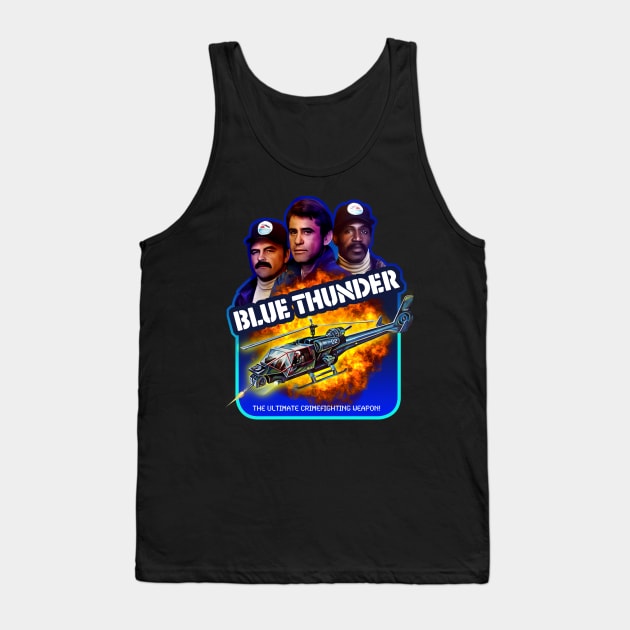 Thunder Blue Tank Top by Trazzo